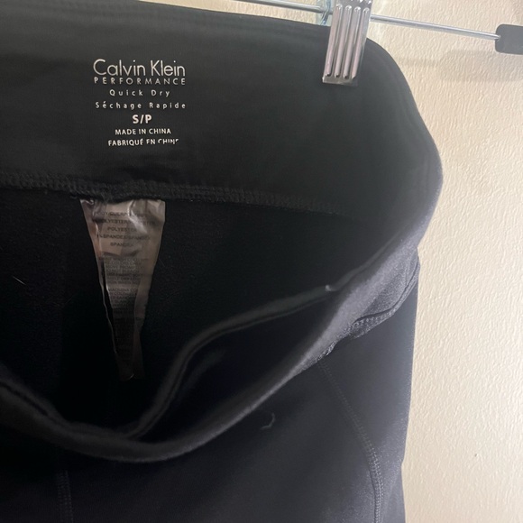 Calvin Klein Fleece Lined Leggings - Picture 9 of 10